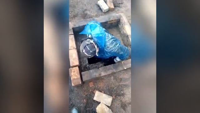 Видео чистки подземной шахты. смотреть онлайн