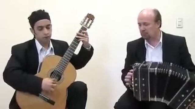 Milonga de Mis Amores, Juan D'arienzo, Bandoneón y Guitarra, Serguei Tibets y Teodoro Velez, смотреть онлайн