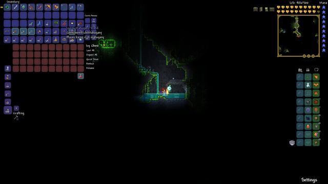 Where to find Living Mahogany wand - Terraria смотреть онлайн
