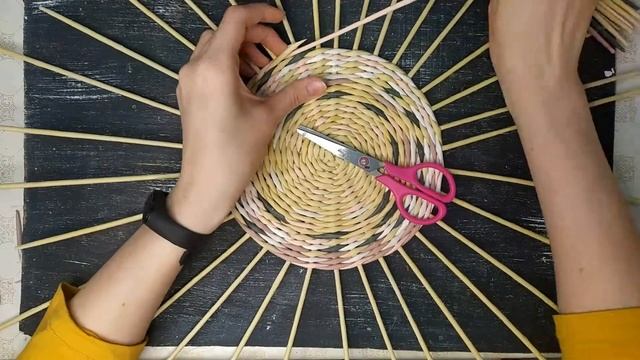 Пёстрый поднос с ручками| Timelapse смотреть онлайн