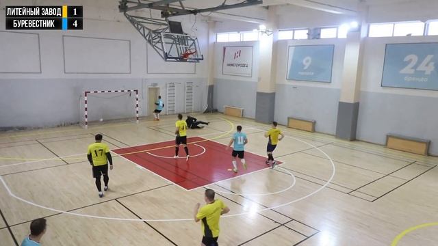 Третья лига 2023/24. Литейный завод - Буревестник 1:5 смотреть онлайн