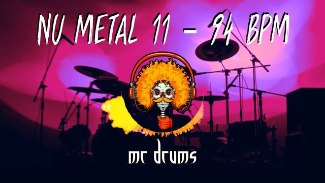 Nu Metal 11 - 94 BPM | Backing Drums | Only Drums смотреть онлайн