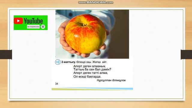 Ана тілі 22 сабақ 1 сынып Буын #анатілі #1сынып #анатили #буын смотреть онлайн