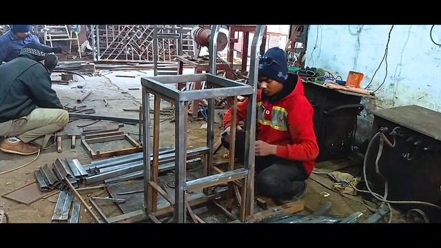 iron bar chair making video 2023 by welder point смотреть онлайн