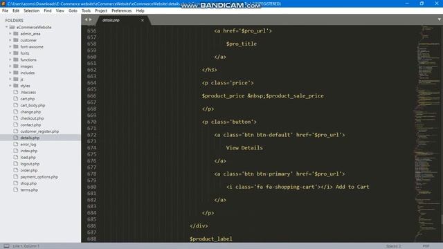 E-Commerce Website with source code php part-1 смотреть онлайн