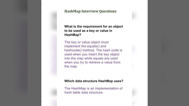 HashMap Interview Questions Java @Java SIP смотреть онлайн
