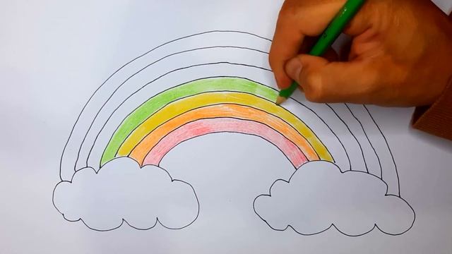 Рисуем радугу / Drawing Rainbow ? смотреть онлайн