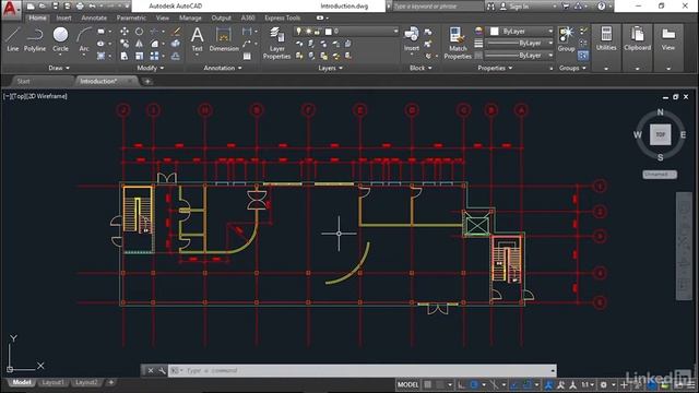 Lynda - AutoCAD 2019 Essential Training Part 1 - Introduction with exercise file смотреть онлайн