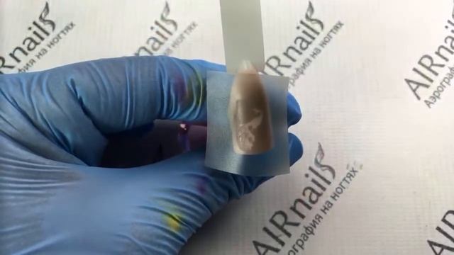 МК Экзотические птицы 2 часть. Аэрография на ногтях 2019 смотреть онлайн