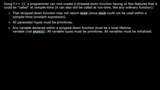 C++: Compile-time Constants смотреть онлайн