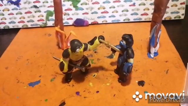 Mortal kombat11 бой скорпиона и сабзиро из пластилина смотреть онлайн