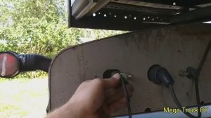 Нестандартная установка габаритных огней на полуприцеп kogel