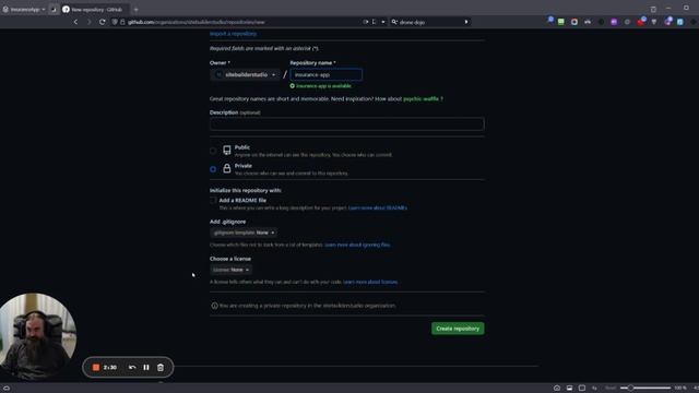 Creating a New Repository on GitHub ? смотреть онлайн