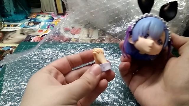 Большааая и секасная крольчиха Rem 1/4 с AliExpress. Re zero. Распаковка аниме посылки :3 смотреть онлайн
