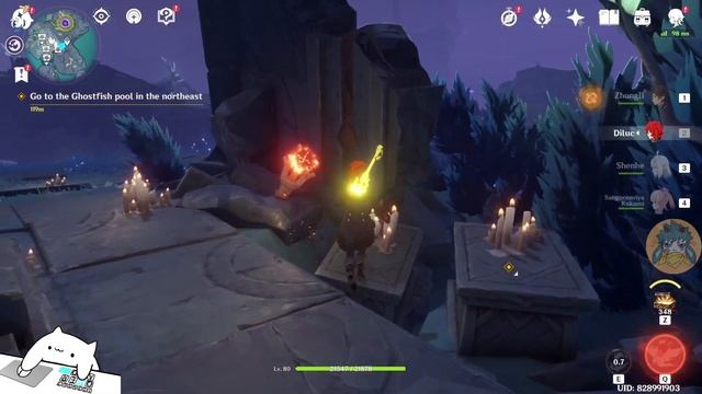 Walkthrough for 4 torches Puzzle At East Area of Three Realms Gateway Offering смотреть онлайн