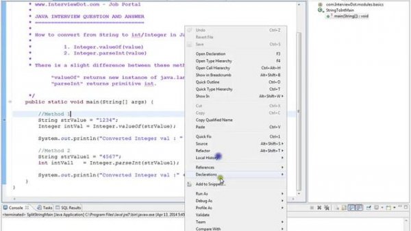 2 APIS TO CONVERT STRING TO INT