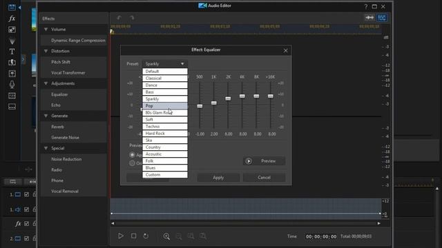 CyberLink PowerDirector 18 Tutorial - Audio Editor - Class 18 смотреть онлайн