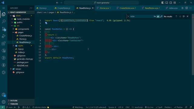 WRITE REACT CODE 10X FASTER | FULL STACK MERN NOTES APP IN 5 MIN смотреть онлайн