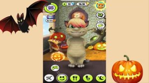 Мой Говорящий Том ОБНОВЛЕНИЕ Сюрприз на Хэллоуин