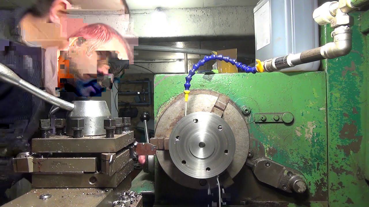 отрезной резец из Китая отрезал 160мм ( это рекорд ) смотреть онлайн