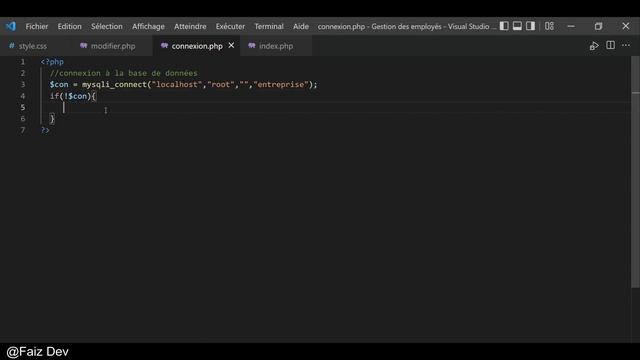 CRUD PHP SQL : Gestion des employés смотреть онлайн