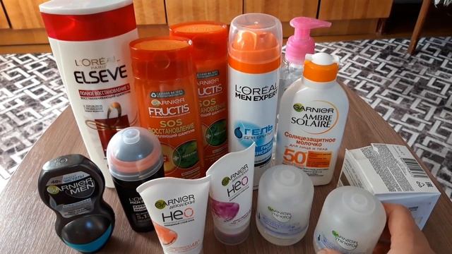 Покупки уходовой косметики// GARNIER// L'OREAL// смотреть онлайн