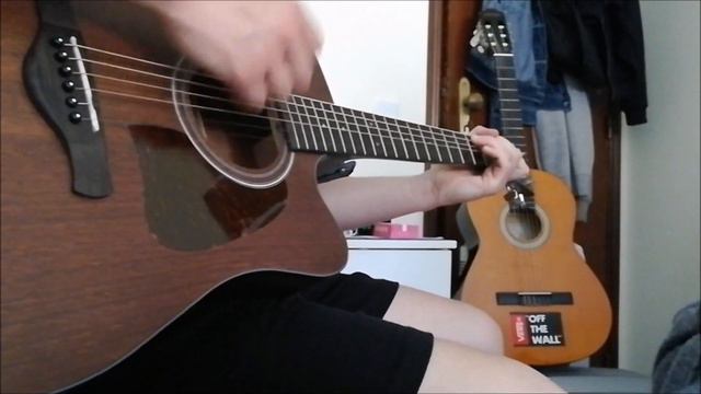 XXXTENTACION Falling Down (guitar cover) смотреть онлайн