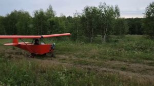 Пара полетов самолета Пчелка!