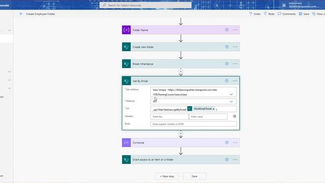 Power Automate: Create folder in document library and break inheritance to give access. смотреть онлайн
