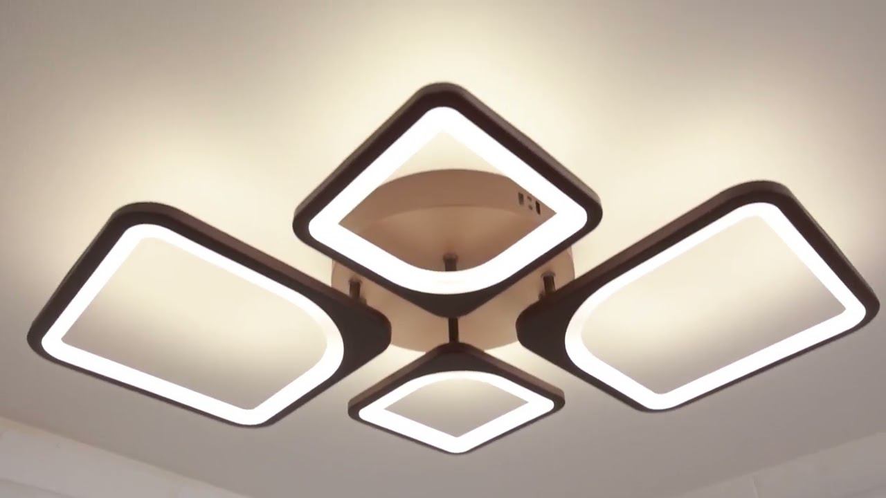 Потолочный led светильник Concepto 21700 2+2 CF, Schaffner, цвет кофе смотреть онлайн