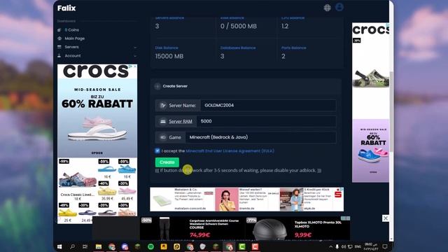 كيف تعمل سيرفر ماين كرافت مفتوح 24 ساعة | افضل استضافة ماين كرافت | اول شرح عربي لاستضافة Falixnode смотреть онлайн