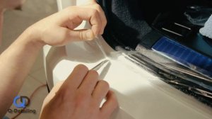 Оклейка защитной пленкой зоны погрузки автомобиля