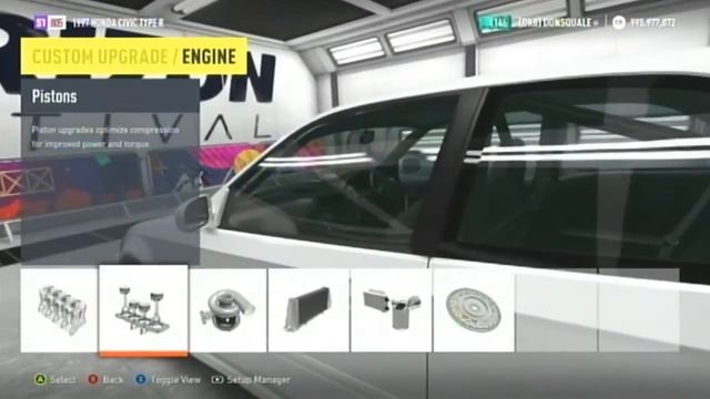 500hp Civic Type R Build - FORZA Horizon 2 смотреть онлайн
