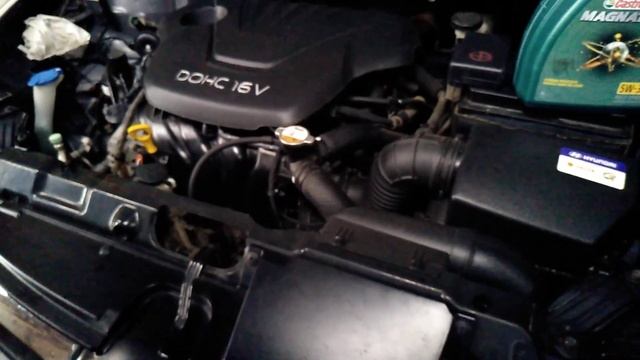 Hyundai Elantra 1.6 MT Моторное масло Castrol Magnatec 5w30 A3/B4