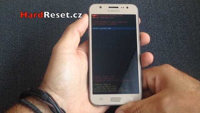 Factory Hard Reset Samsung Galaxy J5 Odblokování Hesla Telefonu