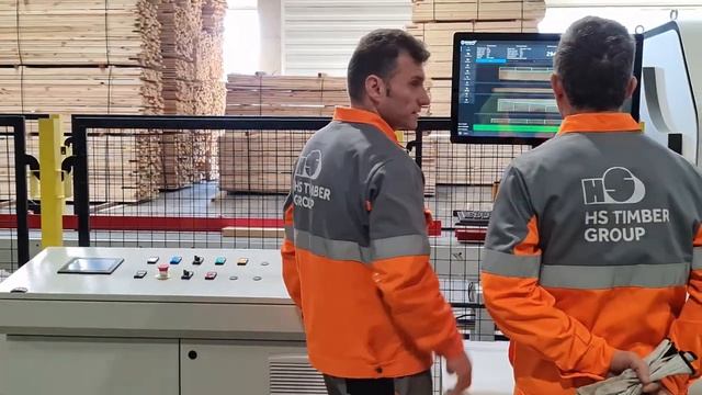 Mega Scaner пиломатериалов Smarti WS 1000. Предприятие HS TIMBER GROUP в Румынии. смотреть онлайн