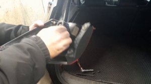 как снимается задний фонарь Ниссан кашкай