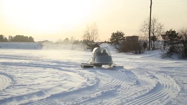 Штурмуем подъем на аэросанях смотреть онлайн