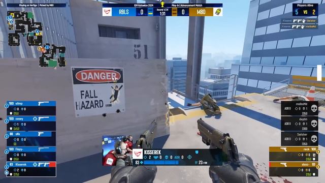 WINNER TO GROUP STAGE! - M80 vs Rebels - HIGHLIGHTS - IEM Katowice 2024 Play-in l CS2 смотреть онлайн