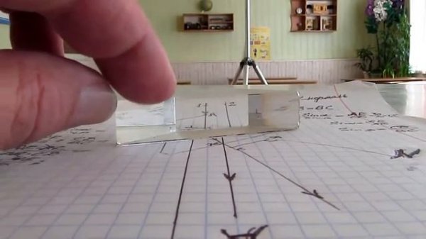 Лабораторная работа 4 9 класс Изучение преломления света