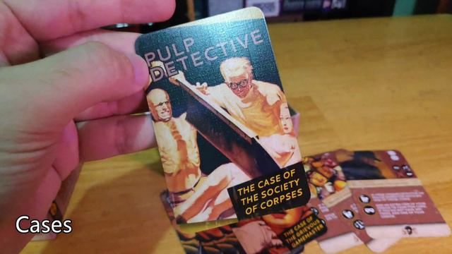 Pulp Detective Kickstarter Expansion #2 - Unboxing смотреть онлайн