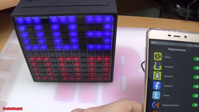 Bluetooth колонка Divoom TimeBox. Обзор с разбором смотреть онлайн