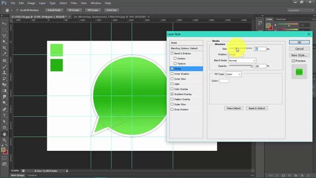 Whatsapp LOGO Creation in Photoshop : Tutorials with FREE SOURCE FILE 05 смотреть онлайн
