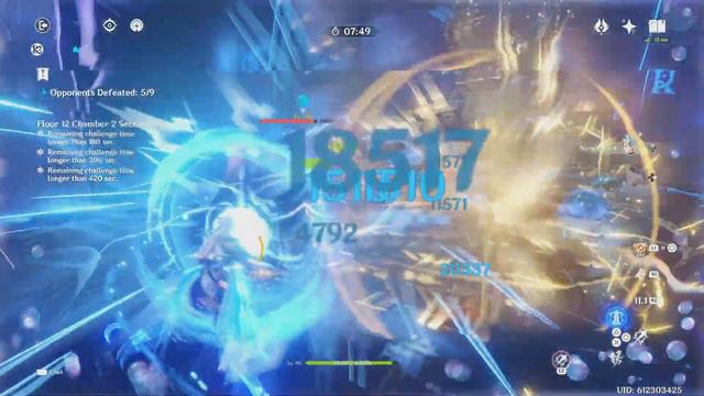 Wanderer Faruzan Hypercarry Duo/Neuvillette Furina Mono-Hydro Duo - Genshin Impact 4.3 Spiral Abyss смотреть онлайн