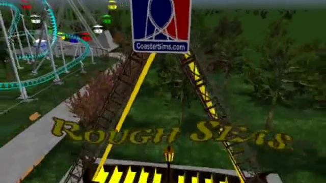 NoLimits Rollercoaster Simulation - Unicoaster смотреть онлайн