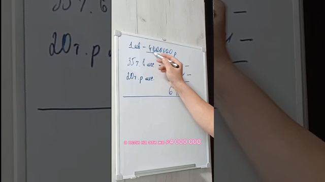 Сколько % приносит недвижимость #инвестиции #деньги #АБ ссылка на ТГ Https://t.me/BelyakovAleksey