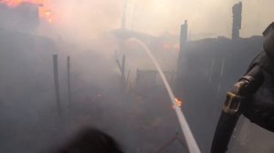 Горит три дома. Нервы на пределе…