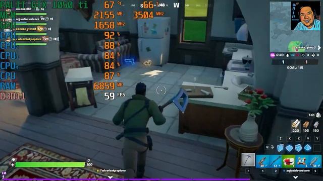 FORTNITE GAMEPLAY | AMD A8-9600 | GTX 1050 TI 4GB | Onin Gaming смотреть онлайн