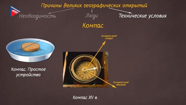 7 класс - История - Великие географические открытия. Конец 15 - середина 17 вв (Часть 1) смотреть онлайн