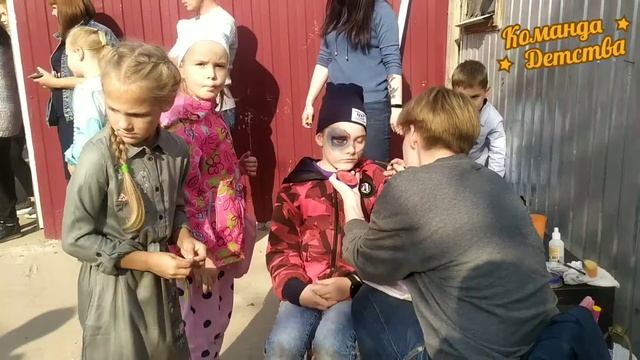 Аквагрим Команда Детства смотреть онлайн